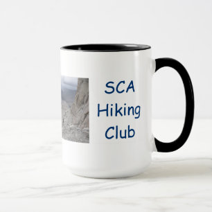 Personalised Mug, Hiking Club, Mount Whitney Mug