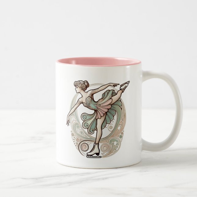 Personalised Mug Ice Figure Skater (Right)