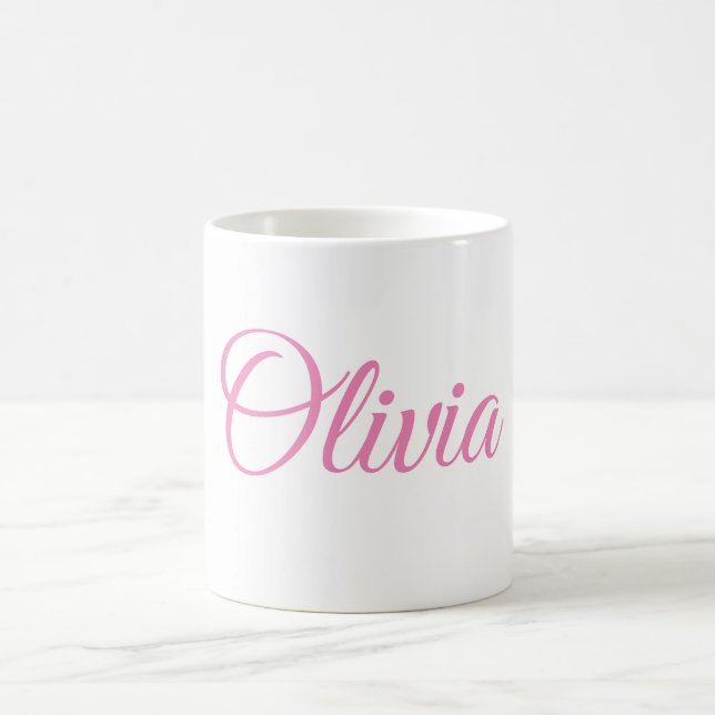 Personalised Mug (Olivia) (Center)