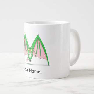 Personalised mug with "M" Monster Character