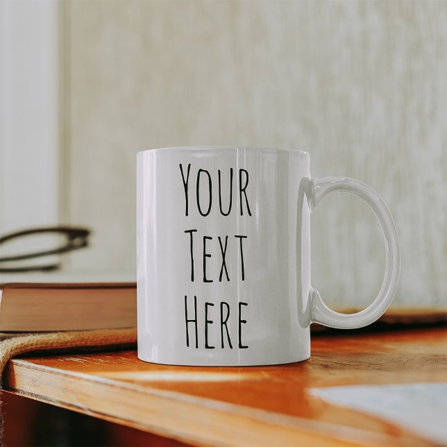 Personalised Mugs | Add Your Own Text (Creator Uploaded)