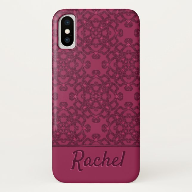 Personalised mulberry pattern Case-Mate iPhone case (Back)