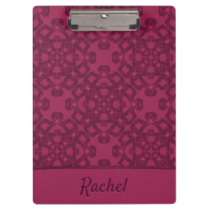 Personalised Mulberry Pattern Clipboard