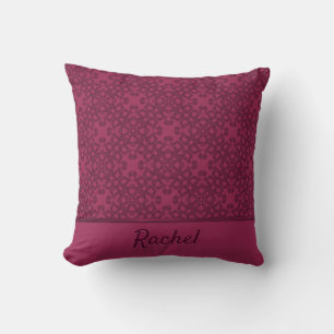 Personalised mulberry pattern cushion