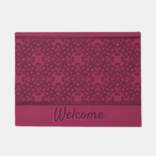 Personalised mulberry pattern doormat