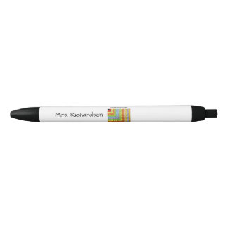 Personalised "Multiplication Chart" Black Ink Pen
