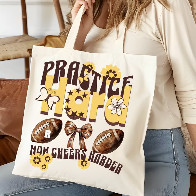 Personalised Mum cheers harder Tote Bag (Creator Uploaded)