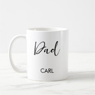 Personalised Mum & Dad Set Of Satin Mug Laser