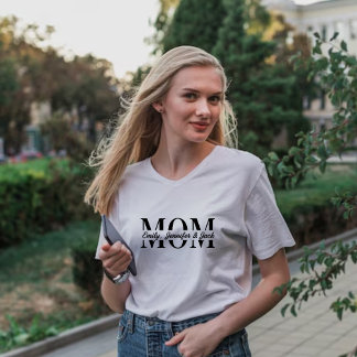 Personalised mum Edition mum Defined Love t-shirt Tri-Blend Shirt