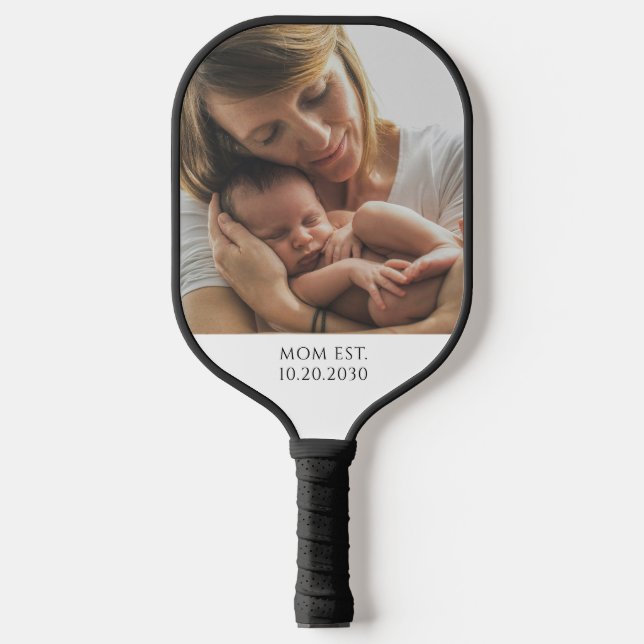 Personalised Mum Established Pickleball Paddle (Front)