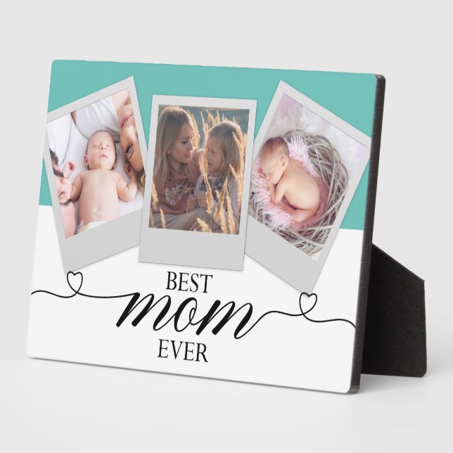 Personalised Mum Gifts Mother's Day Unique Family Plaque (Side)