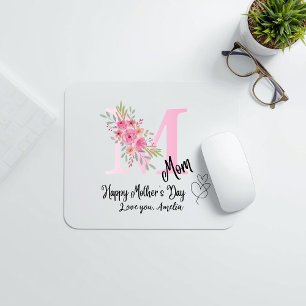 Personalised Mum Initial Mousepad