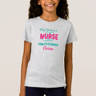 Personalised Mum is Nurse Practitioner Grey T-Shirt