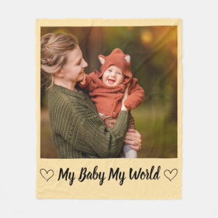 Personalised Mum Photo Gifts Birthday Christmas Fleece Blanket