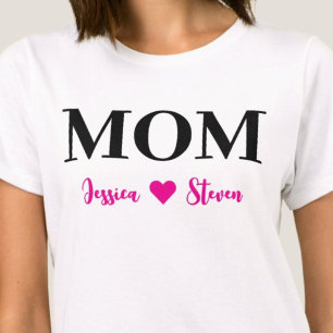 Personalised Mum Script T-Shirt
