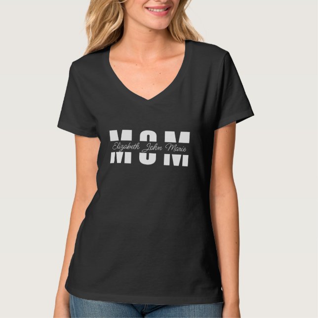 Personalised mum shirt  (Front)