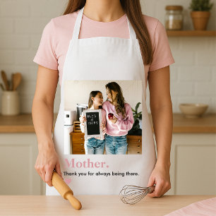 Personalised Mum Thank You Photo Apron