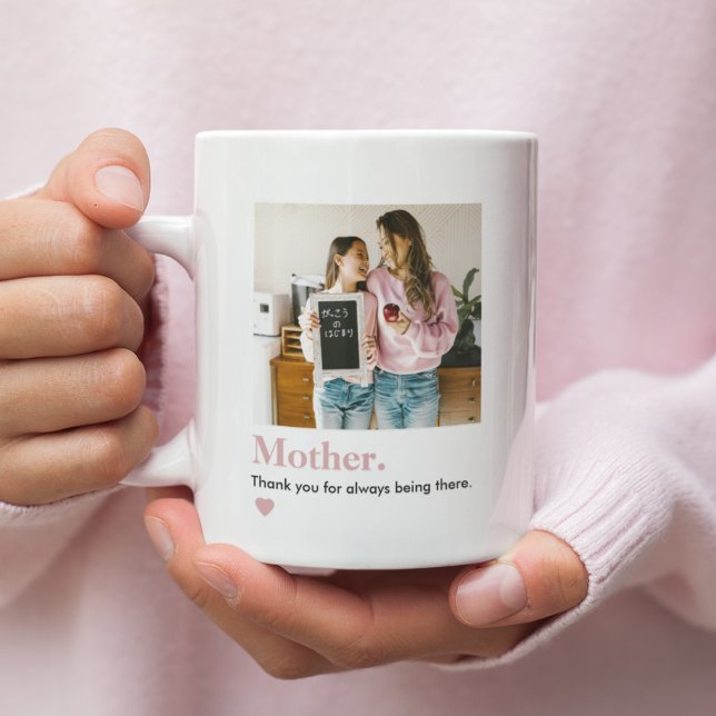Personalised Mum Thank You Photo Coffee Mug (Creator Uploaded)