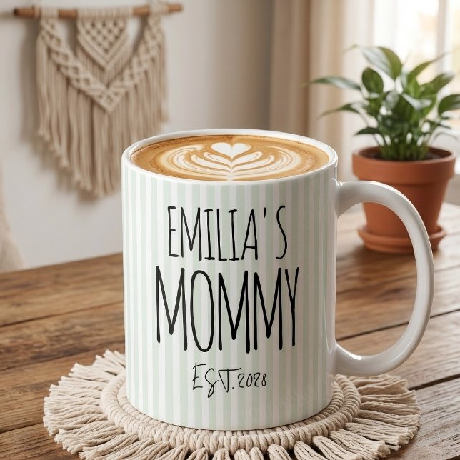 Personalised Mummy Daddy Mug Set Gift, New Mum Dad (personalized mommy daddy mug gift, custom new parents mug set gift, matching mommy daddy mugs gift)