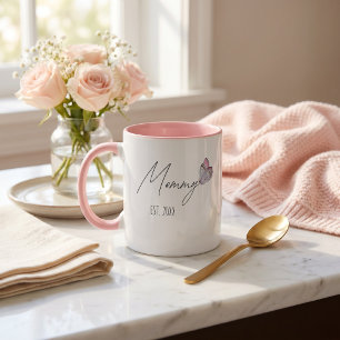 Personalised Mummy EST. Year Mug for Mother's Day 