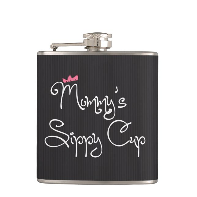 Personalised Mummy's Sippy Cup Flask (Front)
