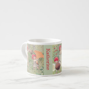 Personalised Mushroom Fairytale Elsa Beskow Mug