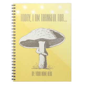 Personalised Mushroom Journal 