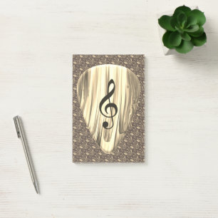 Personalised Music Note Guitar Pick 