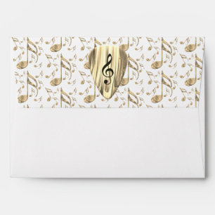 Personalised Music Note Guitar Pick Envelope