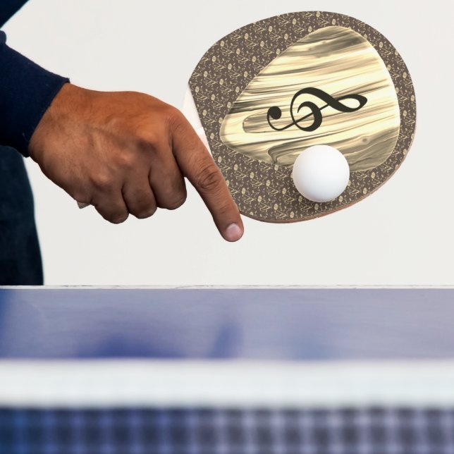 Personalised Music Note Guitar Pick  Ping Pong Paddle (Insitu)