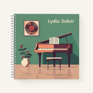 Personalised Music Notebook