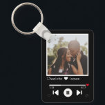 Personalised Music Player Photo Key Ring<br><div class="desc">Novelty and modern Music Player Keychain Photo template - Personalised modern keyring add your own photograph and text - change the text to suit your requirements - Printed Key Chain photo gifts from Ricaso - Personalised with your own photographs and custom text - Modern and unique design stands out -...</div>