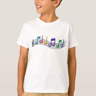 Personalised Music t-shirt