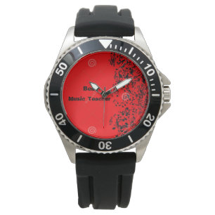 Personalised Music themed Watch