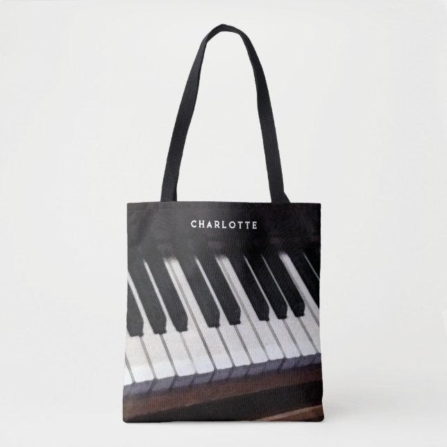 Personalised Music Tote Bag (Front)