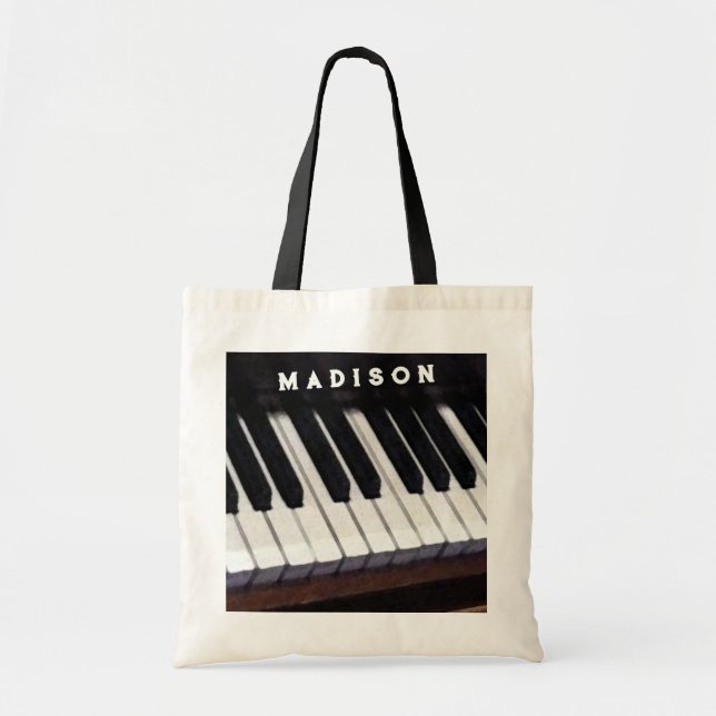 Personalised Music Tote Bag (Front)