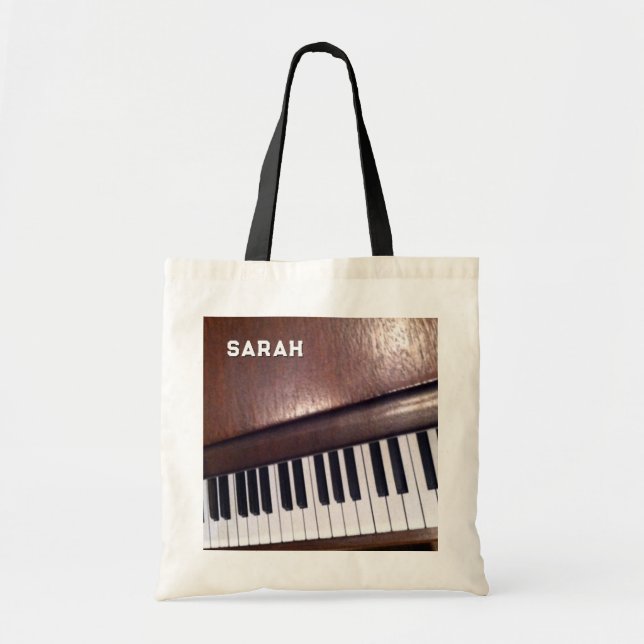 Personalised Music Tote Bag (Front)