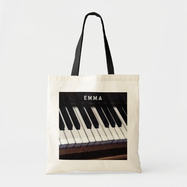 Personalised Music Tote Bag (Front)
