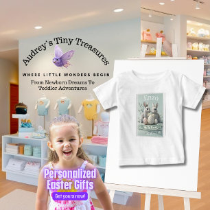Personalised My 1st Easter Baby T-Shirt