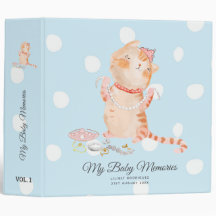 Personalised My Baby Memories Princess Kitten Lili