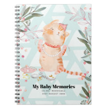 Personalised My Baby Memories Princess Kitten Lili
