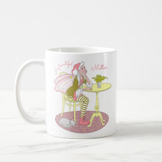 Personalised My Beautiful Fairy Classic Mug (Left)