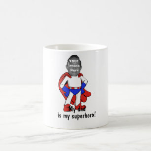 Personalised "My Dad is My Superhero!" Mug