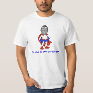 Personalised "My Dad is My Superhero!" Shirt