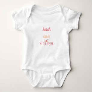 Personalised My First  Easter Baby Bodysuit