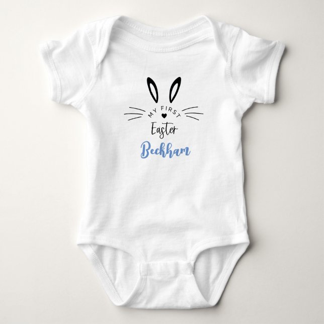 Personalised My First Easter Baby Bodysuit (Front)