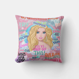 Personalised My Motivation Cushion