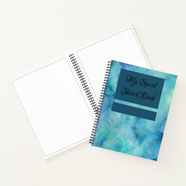 Personalised - My Spiral Sketch book (Inside)