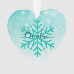 Personalised Myasthenia Gravis Warrior Snowflake Ornament