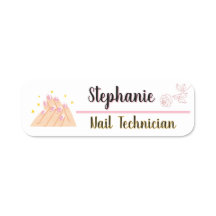 Personalised nail tech logo beauty